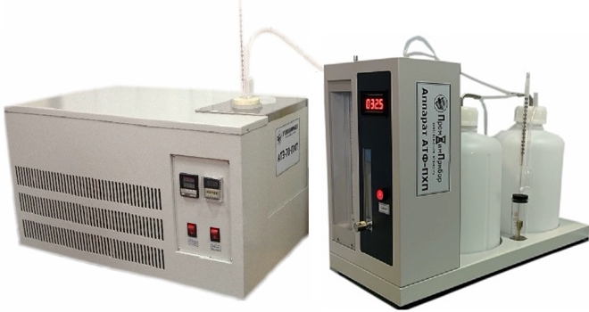 АТФ-ПХП Аппарат полуавтоматический для определения предельной температуры фильтруемости дизельных топлив на холодном фильтре по методике ГОСТ 22254 и EN 116